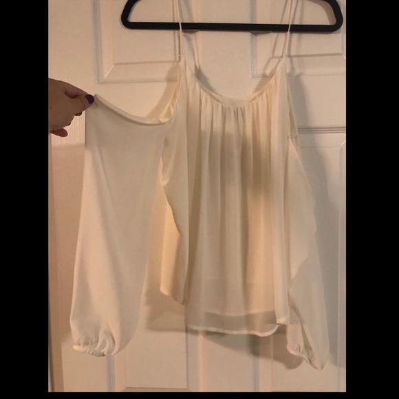 Express Tops - NWT; womens express open shoulder top